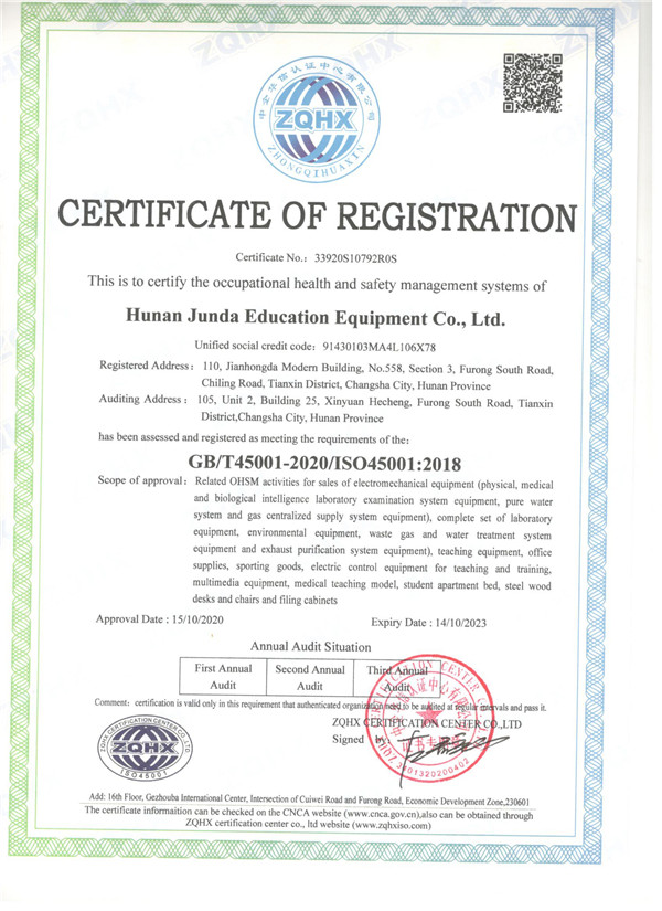 CERTIFICATE OF REGISTRATION